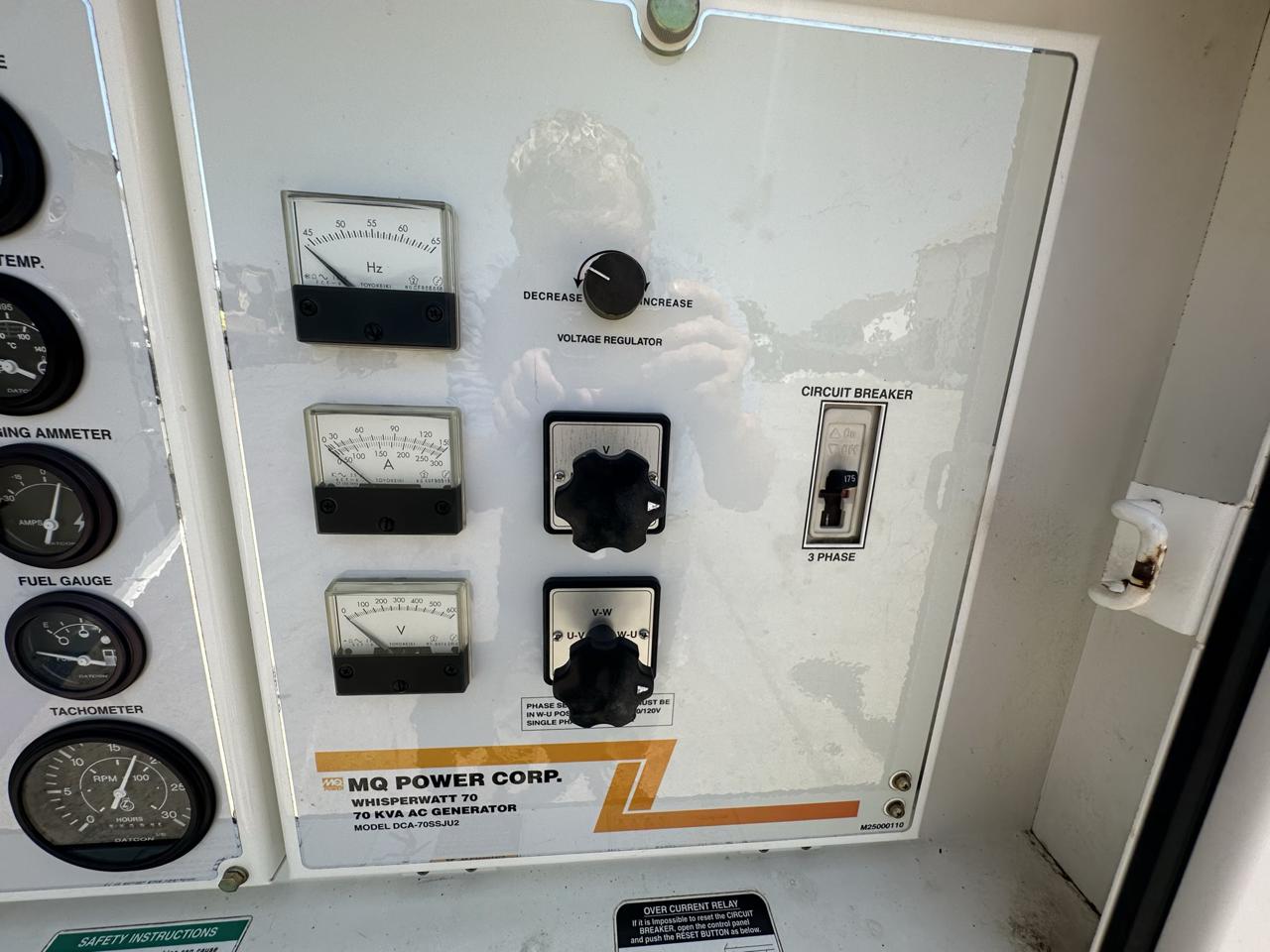 40 KW Multiquip Power #4045TF275D, diesel generator, J Deere engine, rental grade, 208 Volts, 564 hours, 2005 - Image 10
