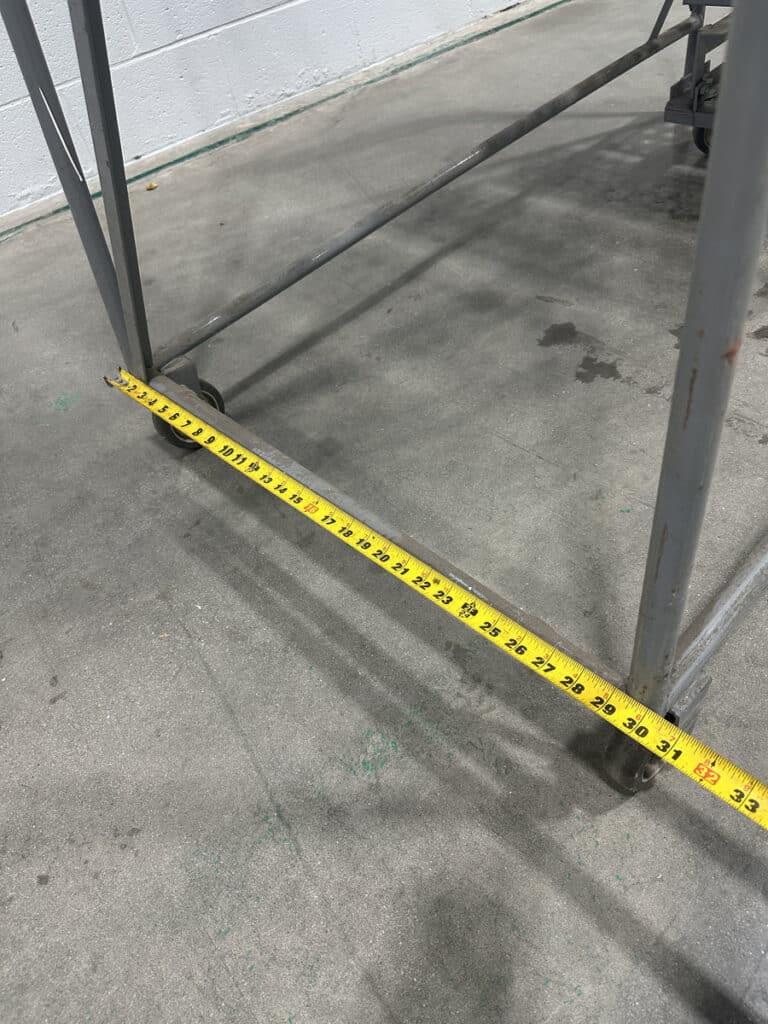 7 Step Cotterman, rolling steel staircase ladder, 450 lb. capacity, 59° ladder incline - Image 7