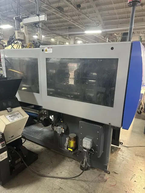 110 Ton, 4.8 oz., Sumitomo #SE100DUZ-C250M, horizontal plastic injection molder, 29.92" daylight, 18.11" x - Image 5