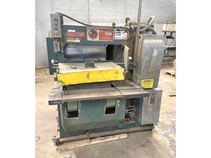 3.5" Mereen Johnson #419-DC, multi blade dip chain gang rip saw, 19" arbor, 14" diameter tooling - Image 1