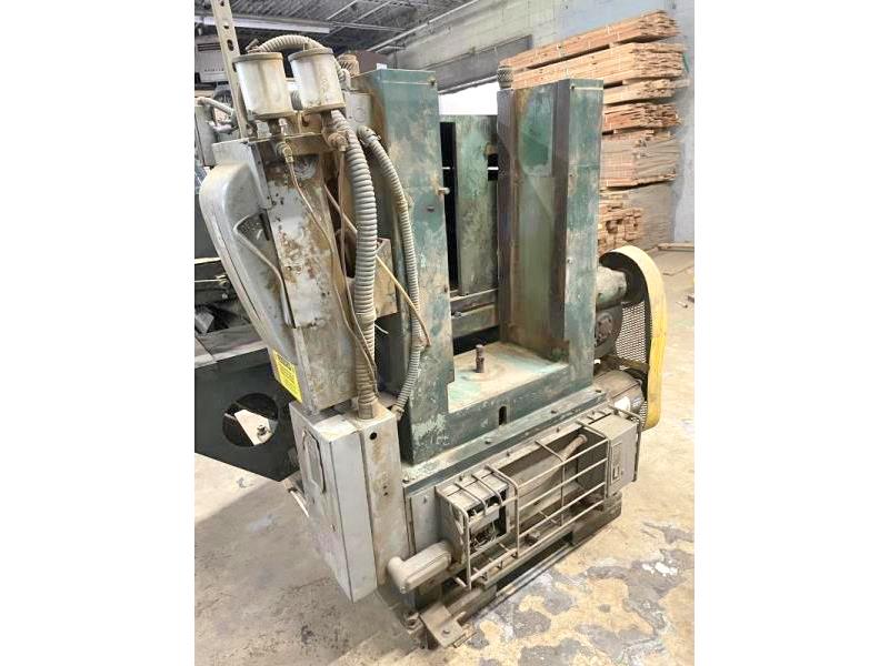 3.5" Mereen Johnson #419-DC, multi blade dip chain gang rip saw, 19" arbor, 14" diameter tooling - Image 2