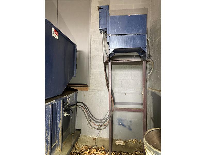Cram-A-Lot #SCR-T2-34, compactor, (2) 4" cylinder, 10 HP, 41" x 58" feed opening, 2010 - Image 3