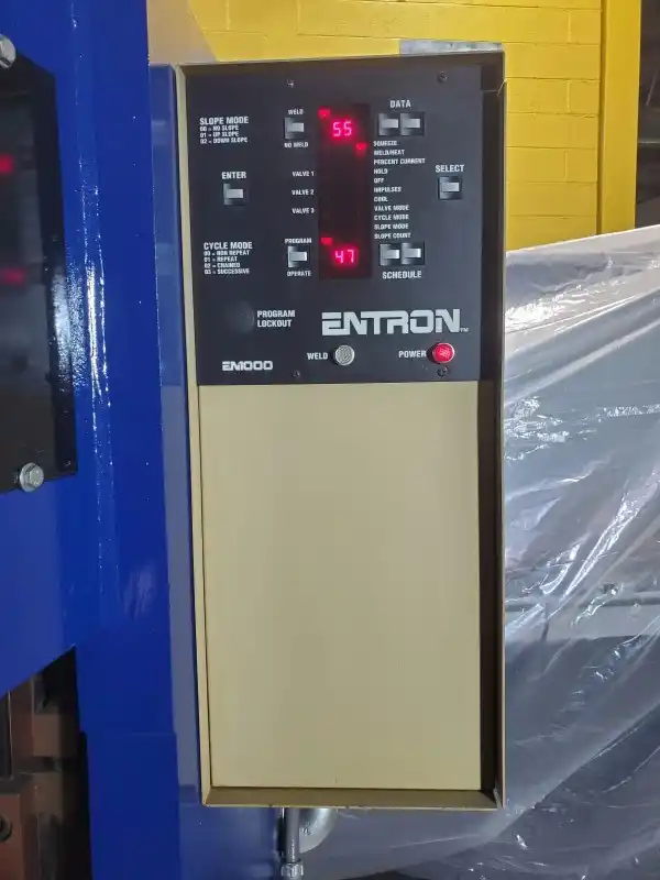 Taylor Winfield #ENC-12-100, spot welder, EN-1000 electric Control, tap water cooling system, 2011 - Image 7