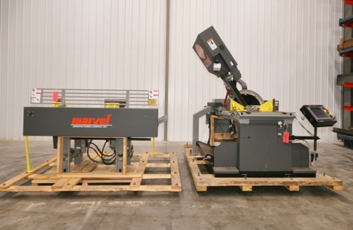 20" x 25" Marvel #2150A-PC3-60, vertical tilt frame saw, new - Image 2