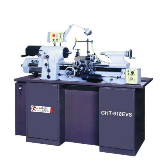 11" x 18" New Expand Machinery #GHT-618, Lathe, electronic variable speed inverter dr, 6" swing over cross - Image 1
