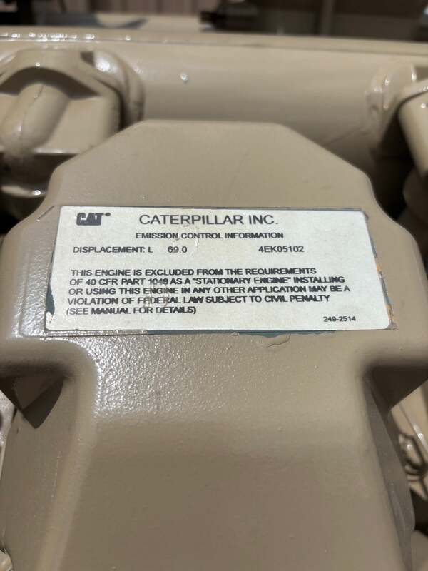 800 KW Caterpillar #G3516, Natural gas generator set, 480 Volts, 1151 HP @ 1200 RPM, 2006 - Image 5