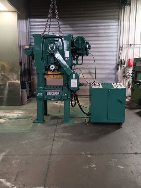 30 Ton, Bruderer #BSTA30II, 1.5" stroke, 9.17"Shut Height, 2" adjustment, 20.86"LR x 20.86"FB bed area - Image 4