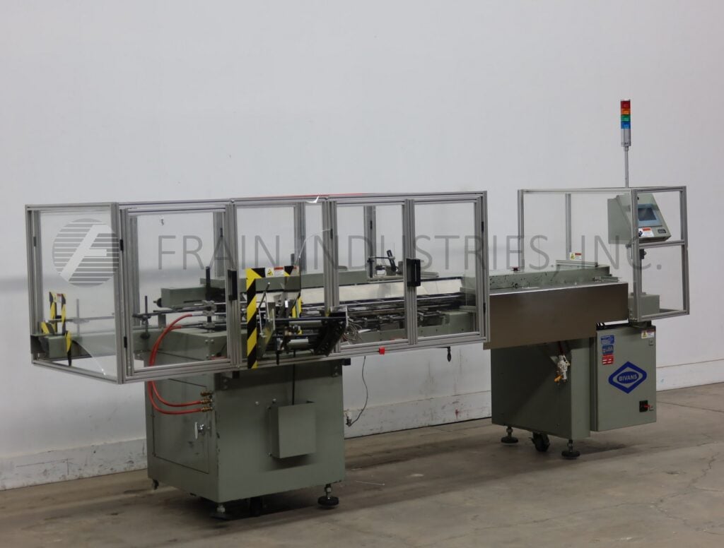 Bivans #74, semi-automatic, continuous motion, vartiable speed, vertical tuck cartoner, 20-120 cpm - Image 5