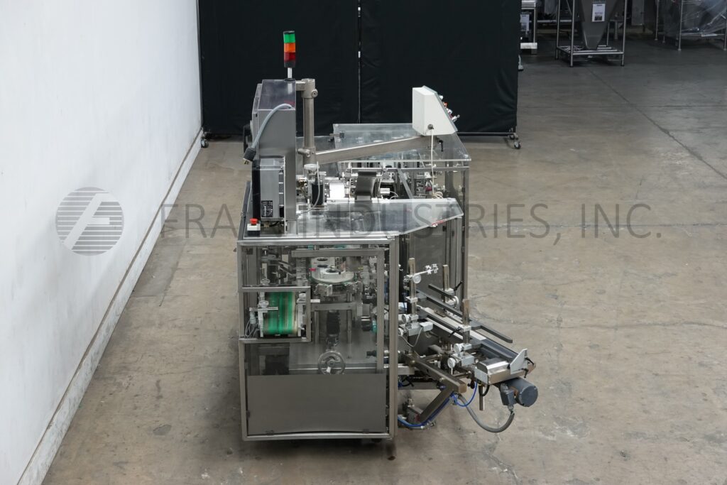 Tisma #TC-50E, semi-automatic, vertical, hand load cartoner, 25-150 cartons per minute - Image 3
