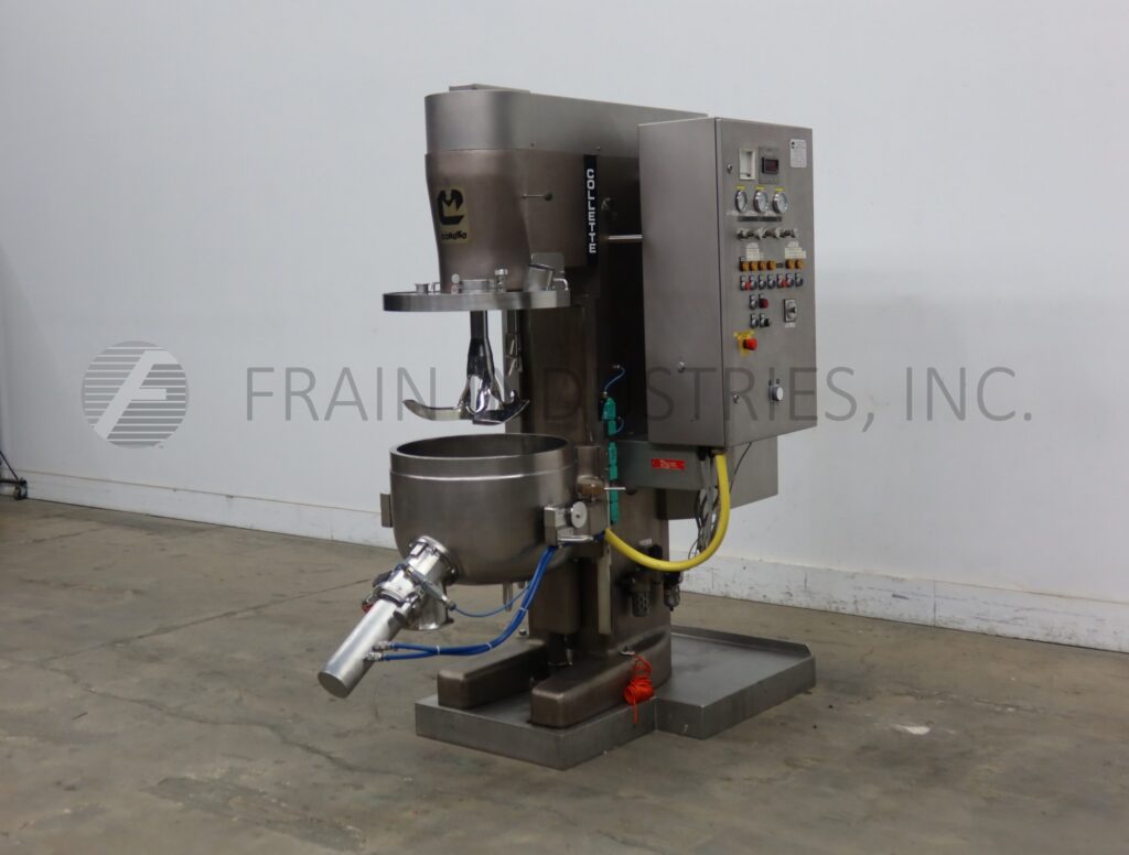 Collette #GRAL75, vari-speed agitation, dual speed high shear, 316 Stainless Steel, jacketed, removable - Image 1