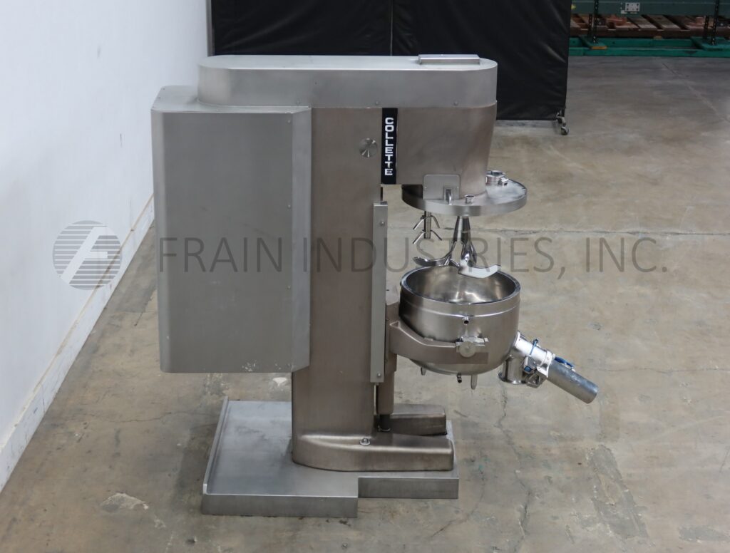 Collette #GRAL75, vari-speed agitation, dual speed high shear, 316 Stainless Steel, jacketed, removable - Image 3