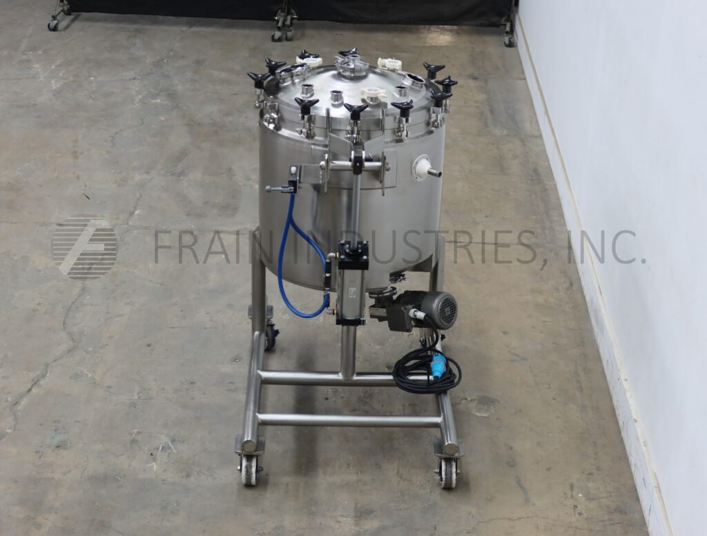 52.8 gallon Lee #200 L U, 200 liter, 316L Stainless Steel, jacketed & insulated, internal vacuum tank, 26" ID - Image 4