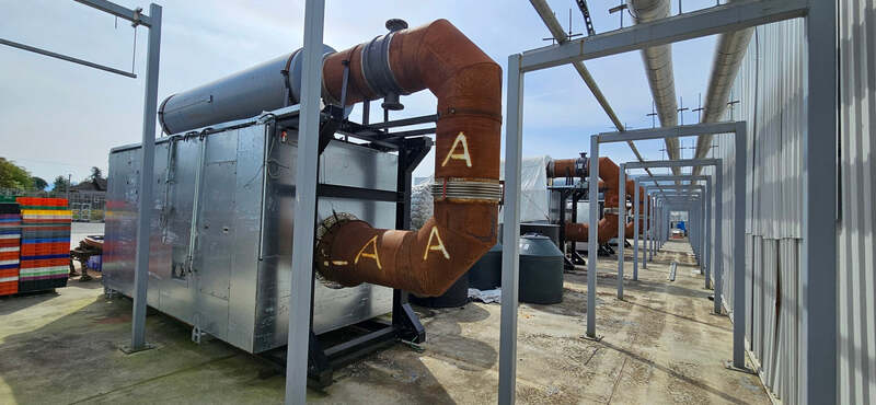 Enalco #390A/TE RVS, exhaust gas heat exchanger, 2018 - Image 1