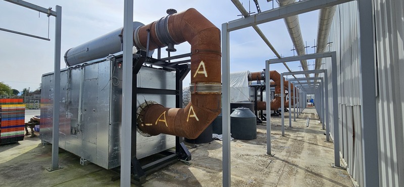 Enalco #390A/TE RVS, exhaust gas heat exchanger, 2018 - Image 4