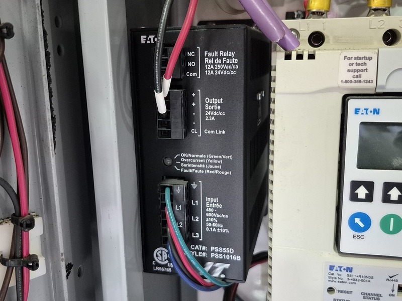 Siemens, 05FH, starter motor control center bucket, 100 HP, 600 Volts, 3 phase, like new - Image 8
