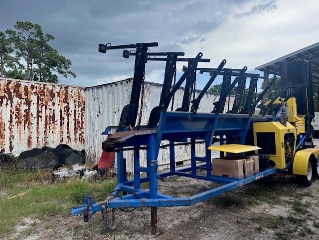 Dyna #SC16, Firewood Processor, Cat diesel engine, tandem axle, conveyor, 161 hours, 2019 - Image 4