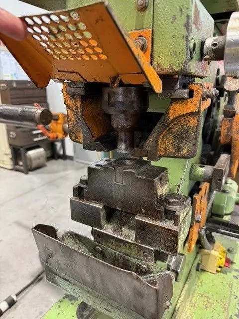 3" x 3" x 3/8" Peddinghaus #Peddiworker-50, hydraulic ironworker, 50 ton - Image 7