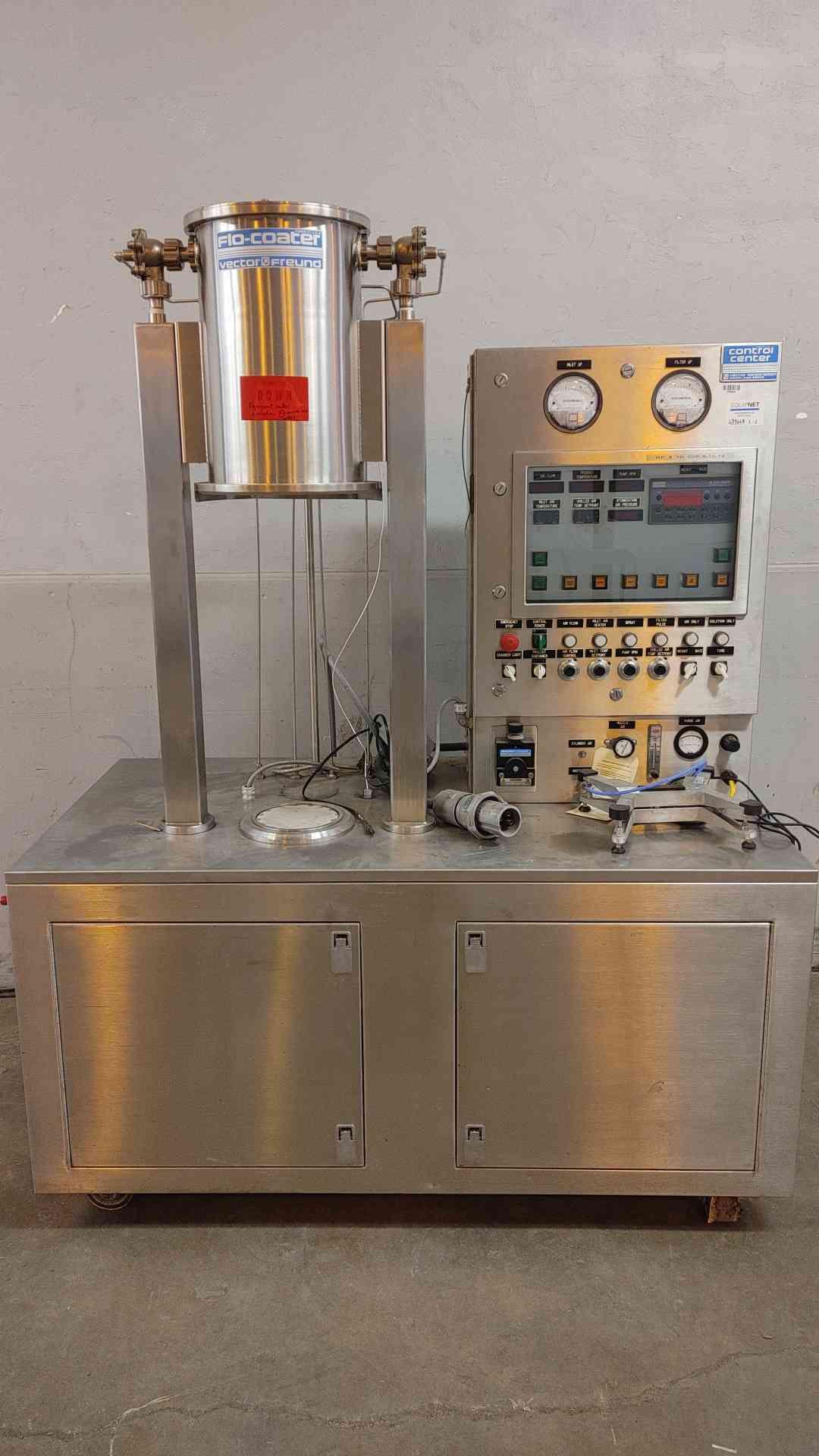 Vector Corporation #FL-M-I, Fluid Bed, 230 V., 60Hz, 3 Ph, 2002 - Image 1