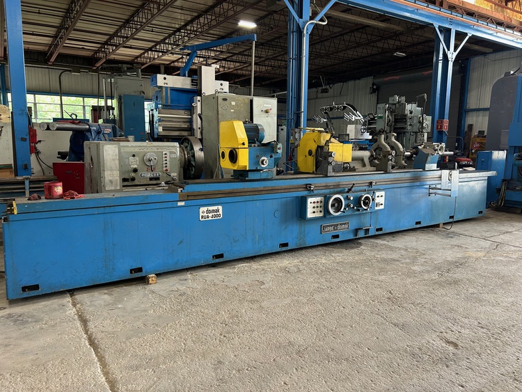 22" x 160" Jarbe #RUA-4000, universal cylindrical grinder, 20" wheel capacity, coolant system, 1981 - Image 1