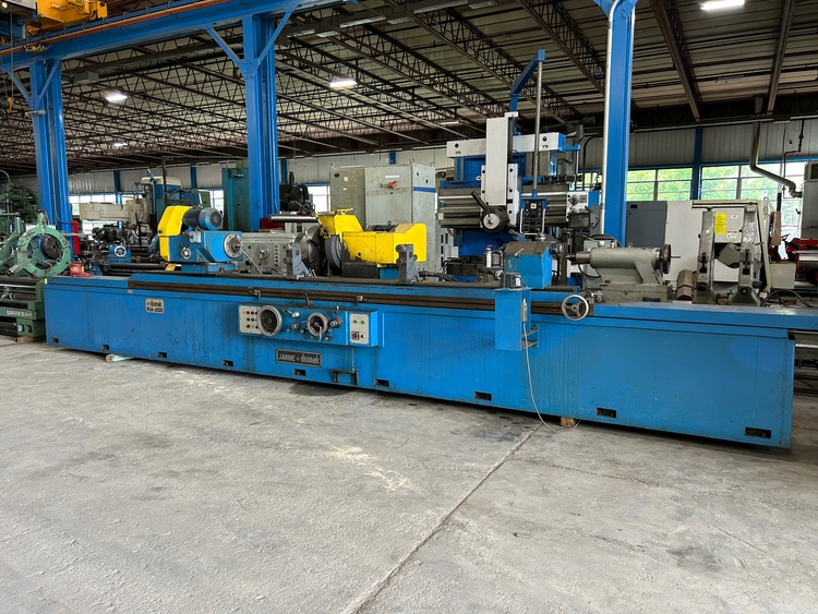 22" x 160" Jarbe #RUA-4000, universal cylindrical grinder, 20" wheel capacity, coolant system, 1981 - Image 2