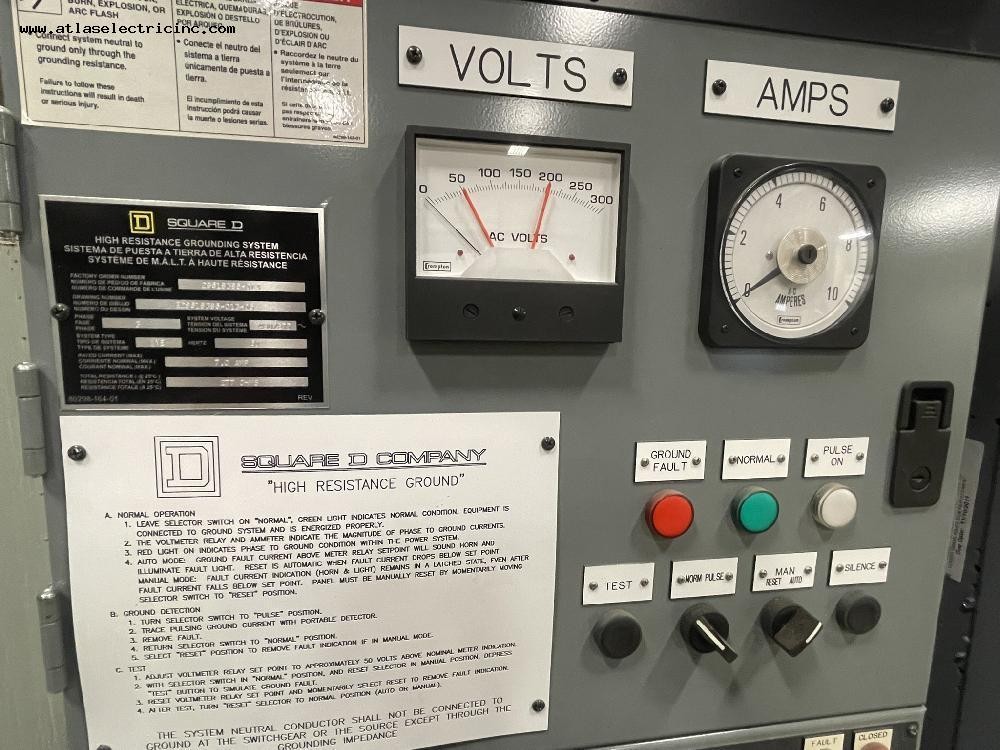1600 Amps, Square D #Powerzone 4 LV Switchgear 480 Volts 3P3W - Image 5