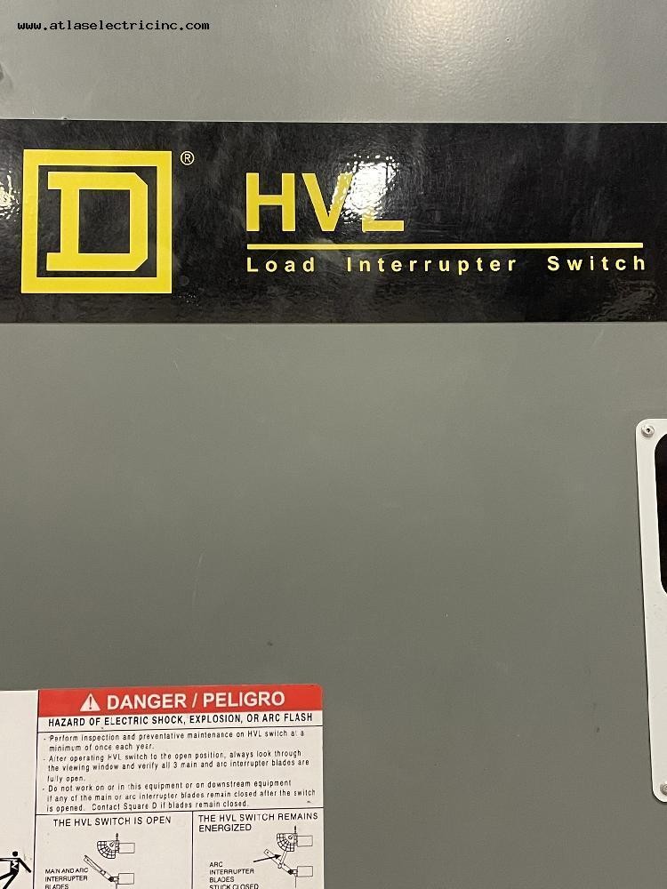 600 Amp. Square D, 5 KV Load Interrupter Switch N1 - Image 6