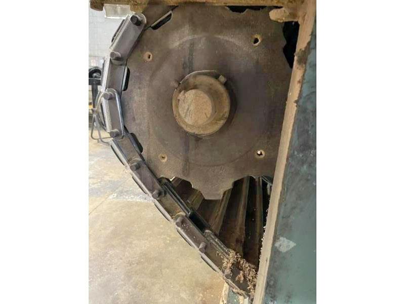 3.5" Mereen Johnson #424-DC, dip chain multi-blade rip saw, 24" arbor, 14" diameter tooling, 6" throat, 1973 - Image 3