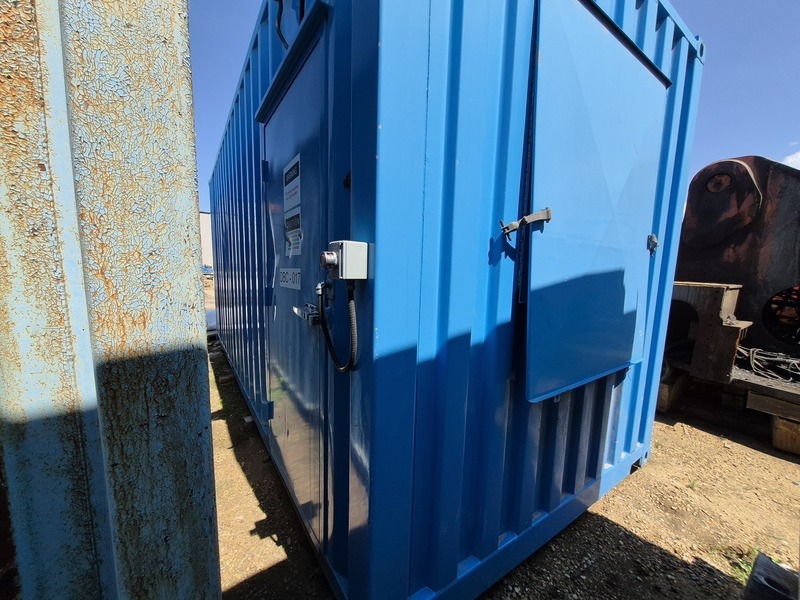 230 KW Caterpillar #3306, standby diesel geneset in container, 288 KVA, 600 Volts - Image 6