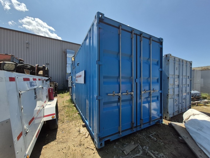 230 KW Caterpillar #3306, standby diesel geneset in container, 288 KVA, 600 Volts - Image 7