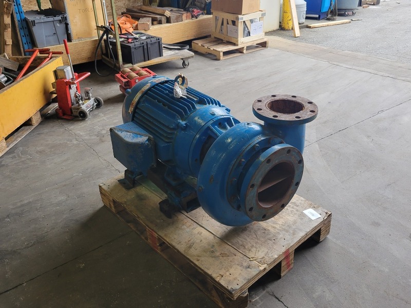 Carver, 8x6x11, centrifugal pump, 50 HP, 230/460 V. - Image 8