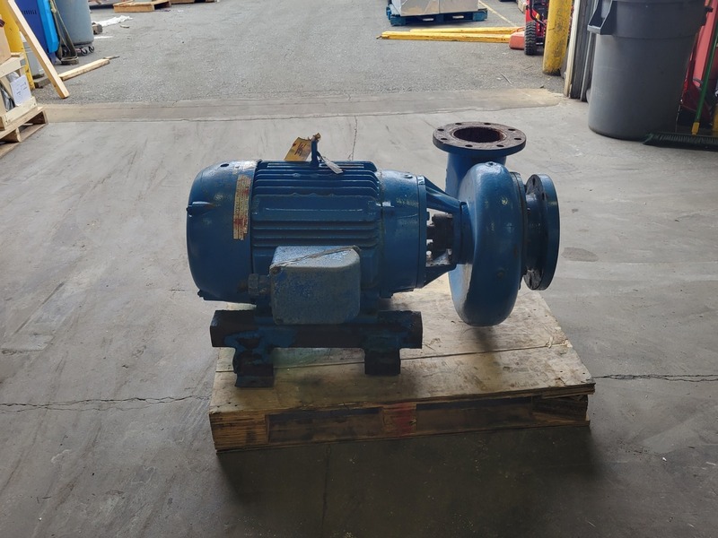 Carver, 8x6x11, centrifugal pump, 50 HP, 230/460 V. - Image 9