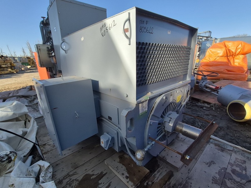 600 HP 1780 RPM Toshiba F6005WKF3I0P, Frame 355-1000, TEAAC, induction motor, 4000 Volts, like new, 2011 - Image 4