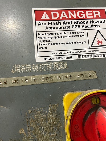 90 Ton, Reis #TUS90-OK, hydraulic spotting press, 35.44" x 50.40"capacity - Image 8