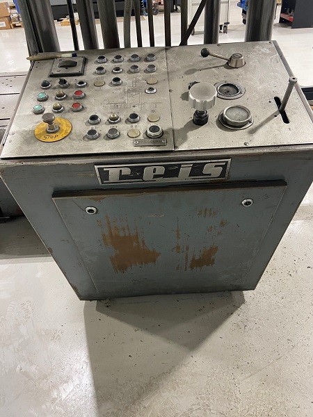 90 Ton, Reis #TUS90-OK, hydraulic spotting press, 35.44" x 50.40"capacity - Image 9