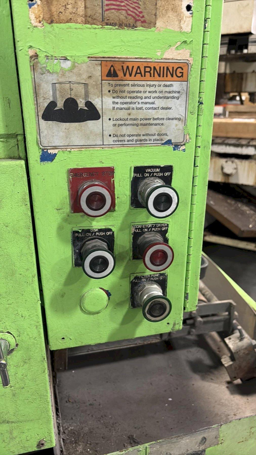 Industrial Gas Engineering #T-220-B, Deburring Machine, 18" belt, 460 V, 3 phase - Image 5