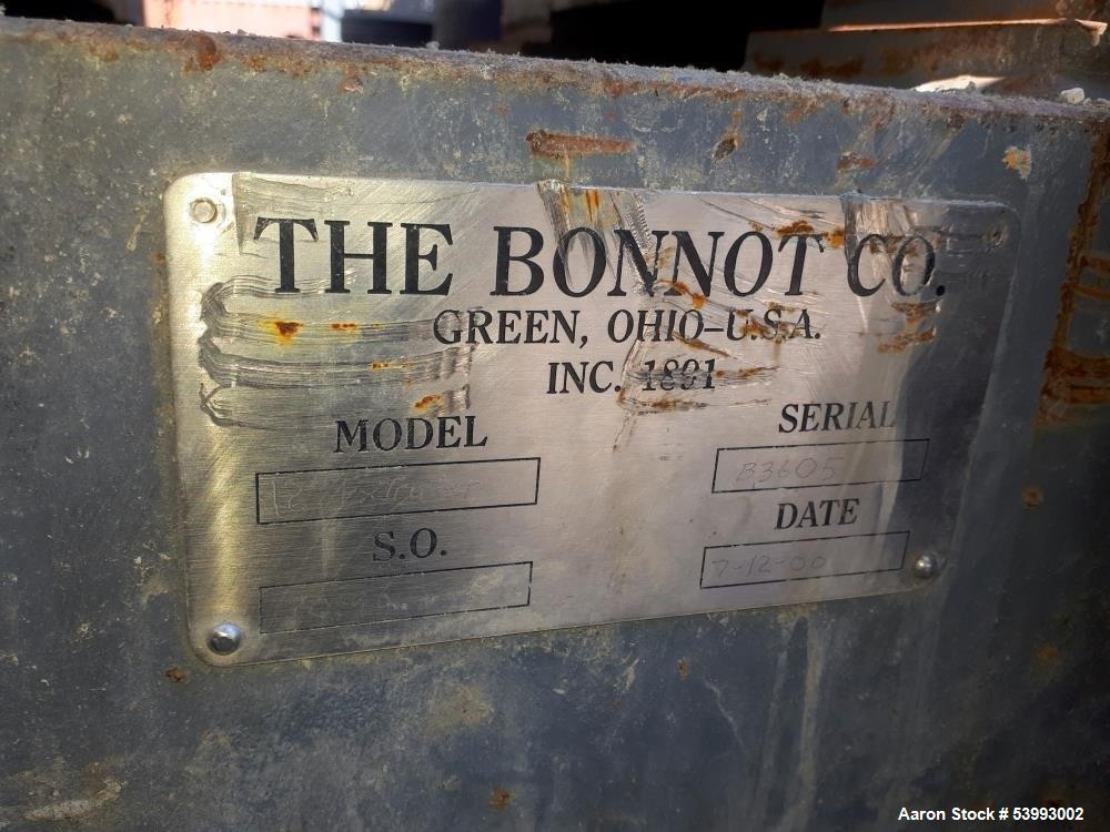 12" Bonnot Company Screw Extruder, 40 HP, 47" L, Jacketed Grooved Barrel, 1775 RPM, 18" x 18" infeed, 41-1/2" - Image 5