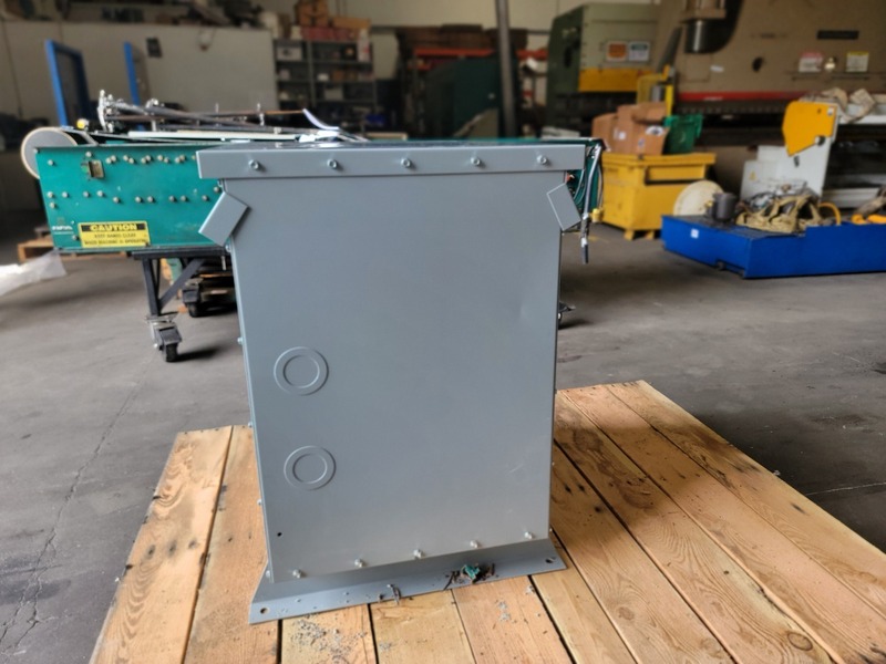 75 KVA 600 Primary, 208Y/120 Secondary, Hammond Power Solutions, dry type, Nema 3R, new surplus - Image 4