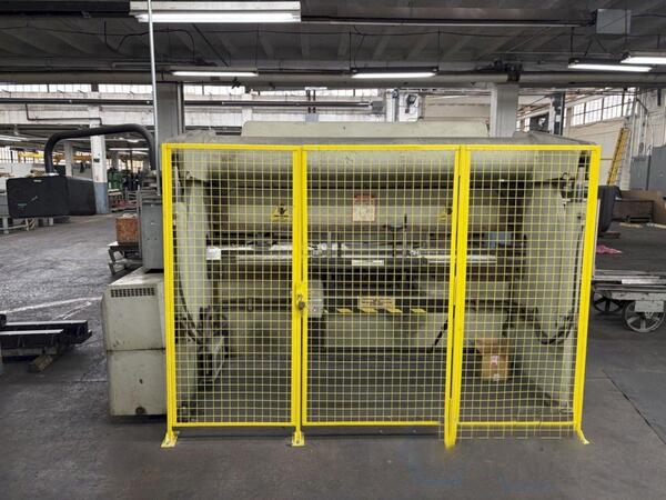 100 Ton, Accurpress #710010, hydraulic press brake, 2-Axis CNC back gauge, ETS pendant, 10' overall, 102" - Image 6