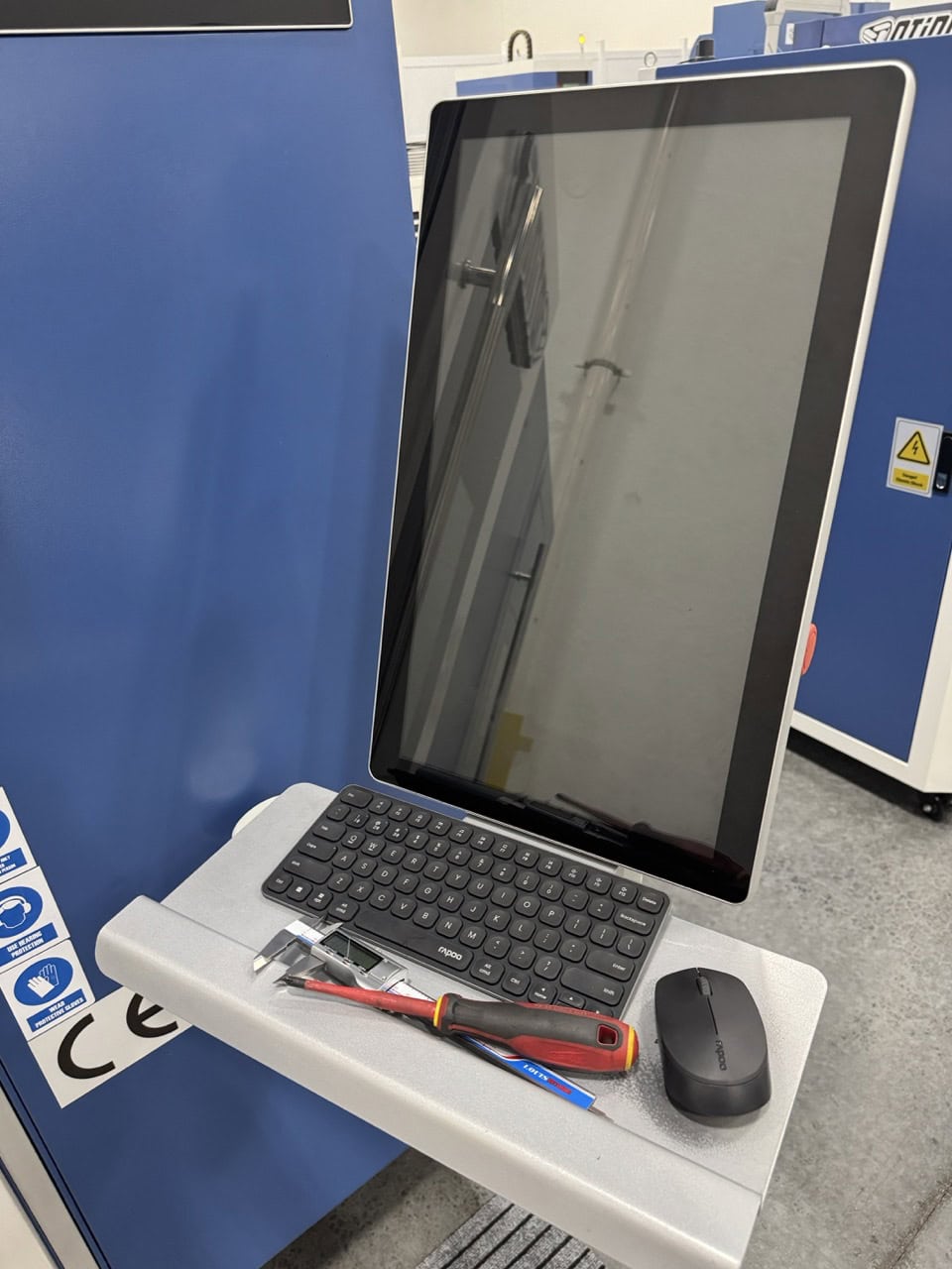 Otinus #VF1530C, Fiber Laser Cutting Machine w/Tube Cutter, 12000 Watts, 10' x 5' Sheet Size, 480 V, 2024 - Image 2