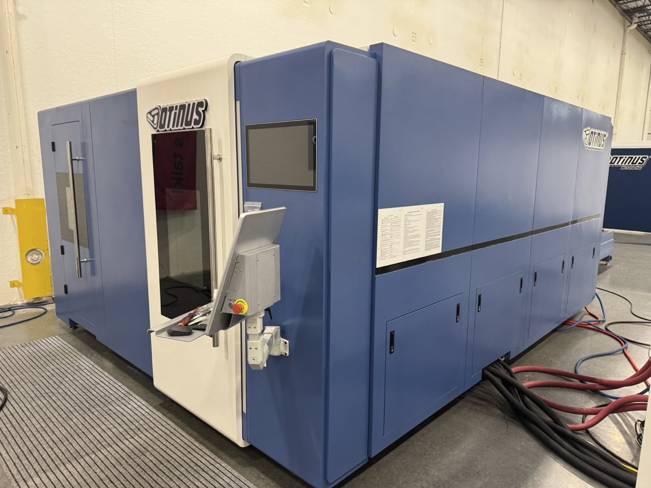 Otinus #VF1530C, Fiber Laser Cutting Machine w/Tube Cutter, 12000 Watts, 10' x 5' Sheet Size, 480 V, 2024 - Image 4