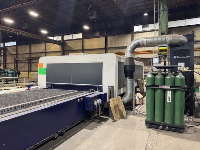 Bystronic #BySprint-4020, Fiber Laser, 4000 Watts, 160" x 80" x 2.75" Cutting Area, 157" x 78" Nominal Sheet - Image 4