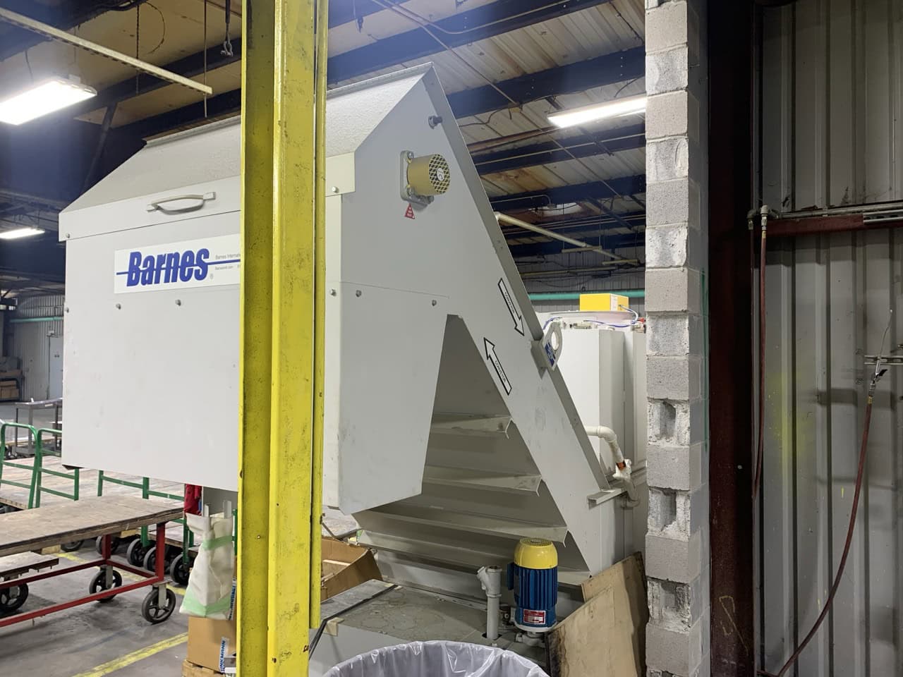 Barnes #DV4-28, Coolant Filtration System, 28 sq.ft. @ 5.7 GPM/sq.ft. Filter Area, 4.33' width x 4' H Filter - Image 3