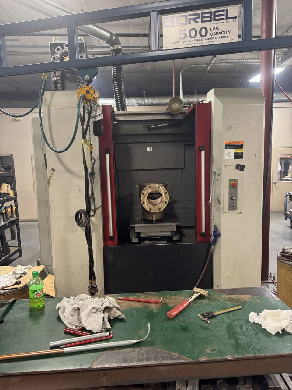 OKK #SX4000, Horizontal Machining Center, 22" X, 22" Y, 27.1" Z, (2) 15.75" Pallets, 50 HP, 15000 RPM, BT40 - Image 1