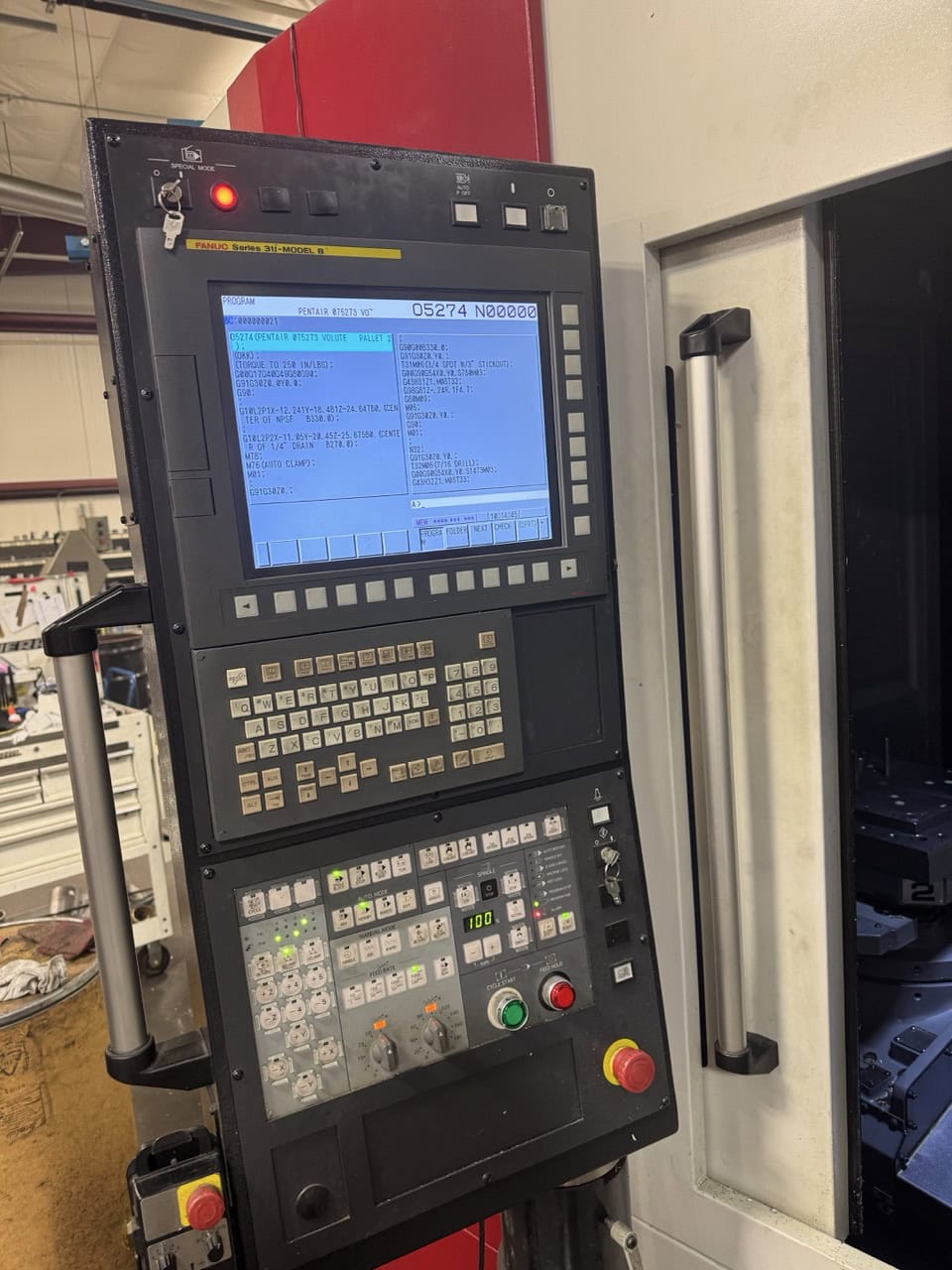 OKK #SX4000, Horizontal Machining Center, 22" X, 22" Y, 27.1" Z, (2) 15.75" Pallets, 50 HP, 15000 RPM, BT40 - Image 8