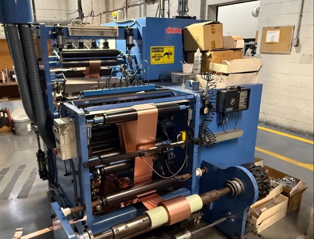 Dusenbery, Rotary Shear Slitter, 60 m/min Web Speed, 500 mm Web width, 3" Unwind Shaft diameter, 5700 hours - Image 3
