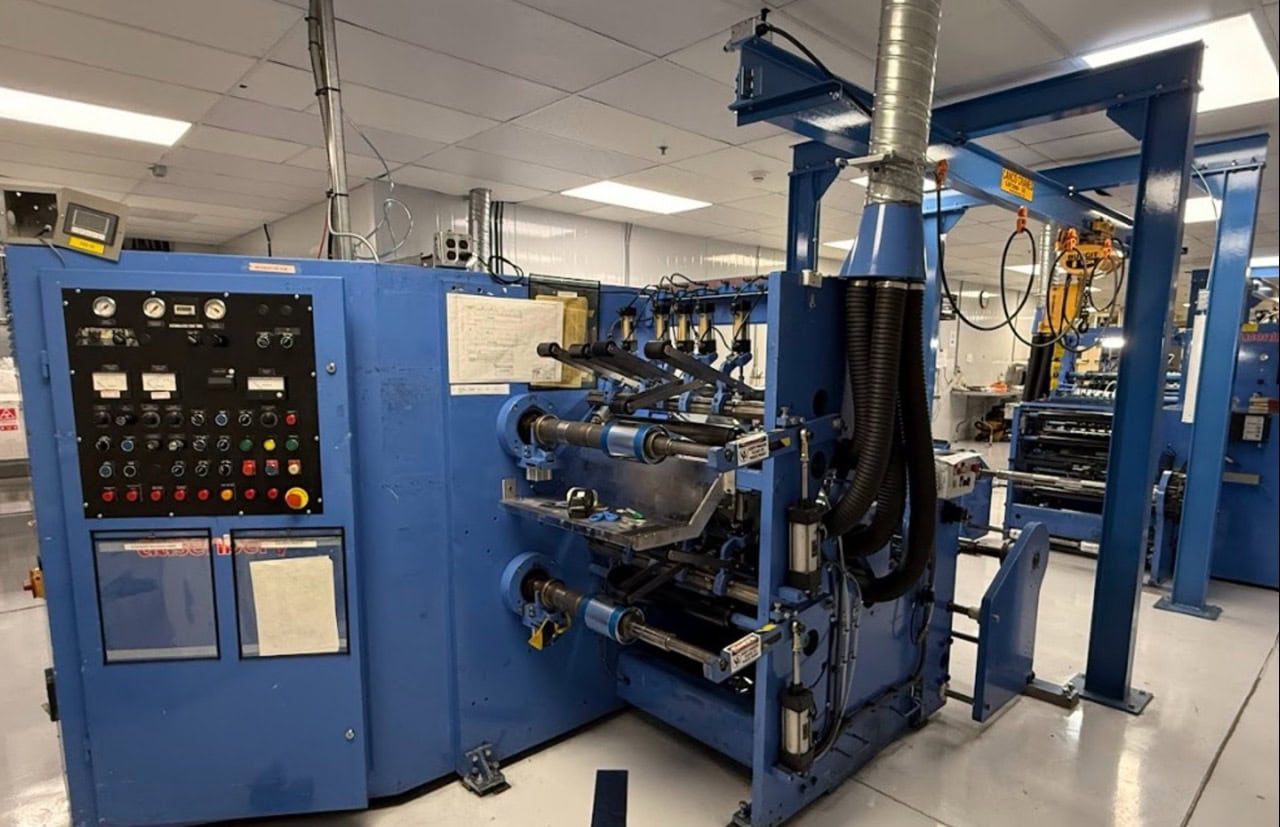 Dusenbery, Rotary Shear Slitter, 60 m/min Web Speed, 500 mm Web width, 3" Unwind Shaft diameter, 37000 hours - Image 4
