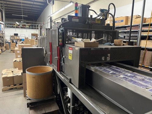 Skin Packing Machine, Zed #ZNT, 4" max Part Height, 50-110 Tons Trim Pressure, 18 x 24 Size, 220 V, 2003 - Image 4