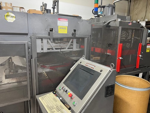 Skin Packing Machine, Zed #ZNT, 4" max Part Height, 50-110 Tons Trim Pressure, 18 x 24 Size, 220 V, 2003 - Image 8