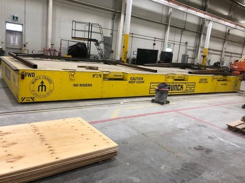 Transfer Cart, Munck, 15 Ton capacity, 35' x 13.5' Table, 230 V, 2020 - Image 7