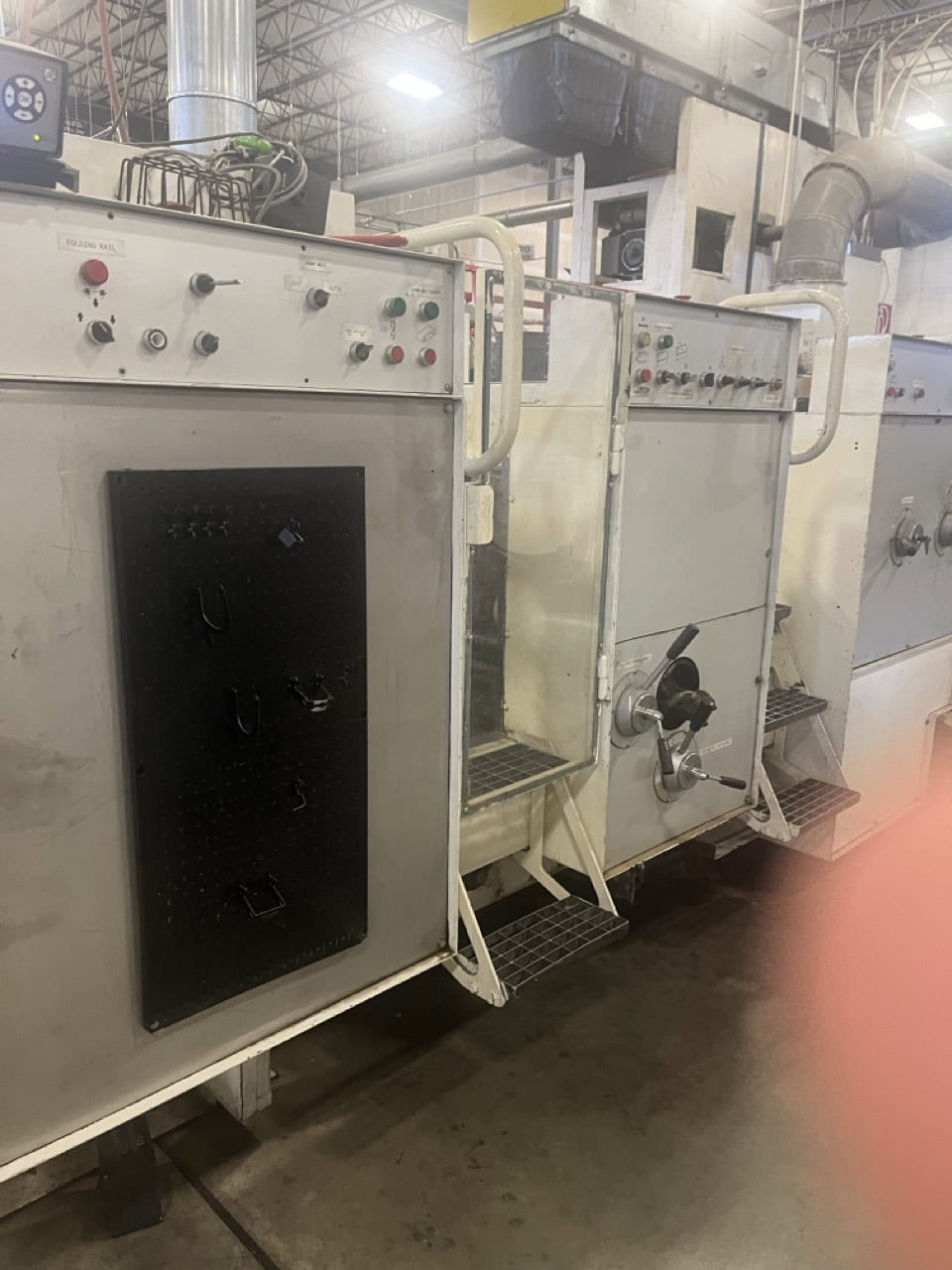 Emba #160-Flexo, Folder Gluer, 380 V, Main Feeder Vacuum Pump Needs Replacing, 1985 - Image 6